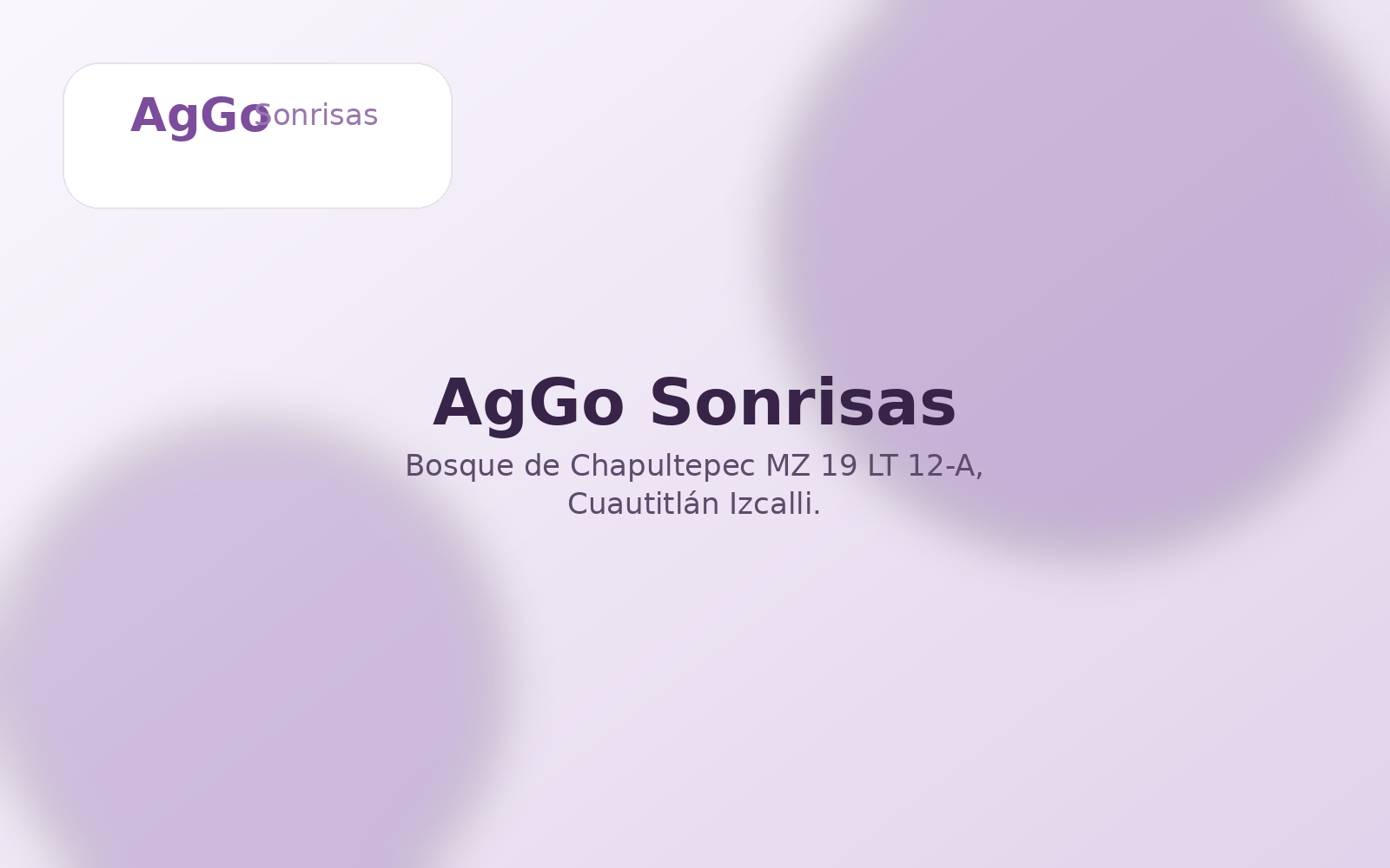Consultorio AgGo Sonrisas